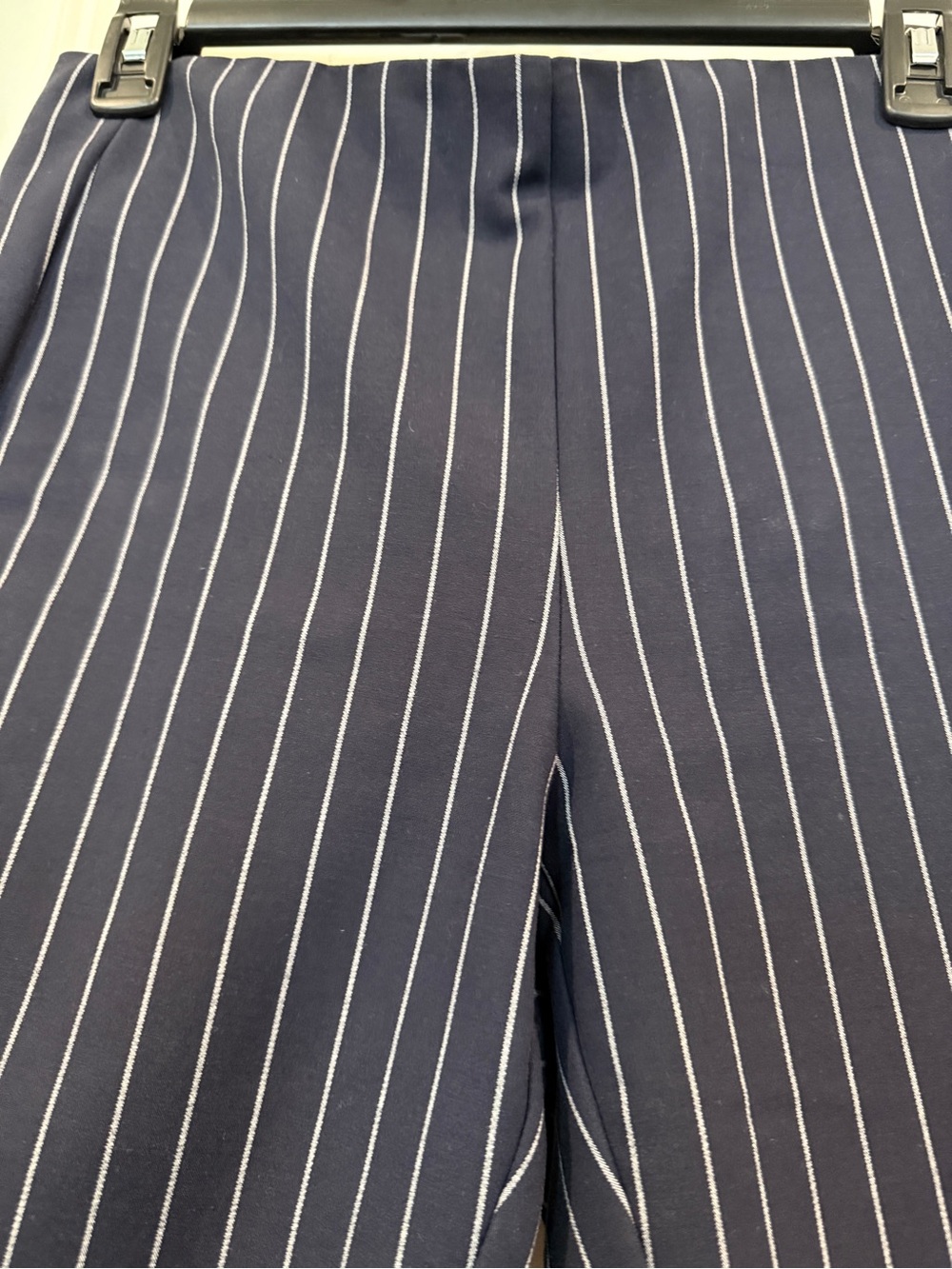 rag & bone Navy Pinstripe Tapered Dress Pants - Picture 3 of 13